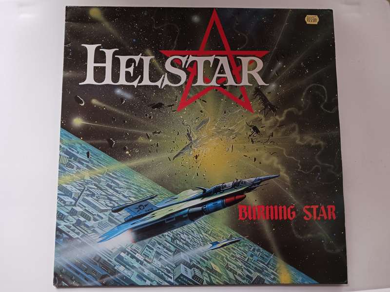 Helstar - Burning Star  ( 1984 UK released LP NM / M - )