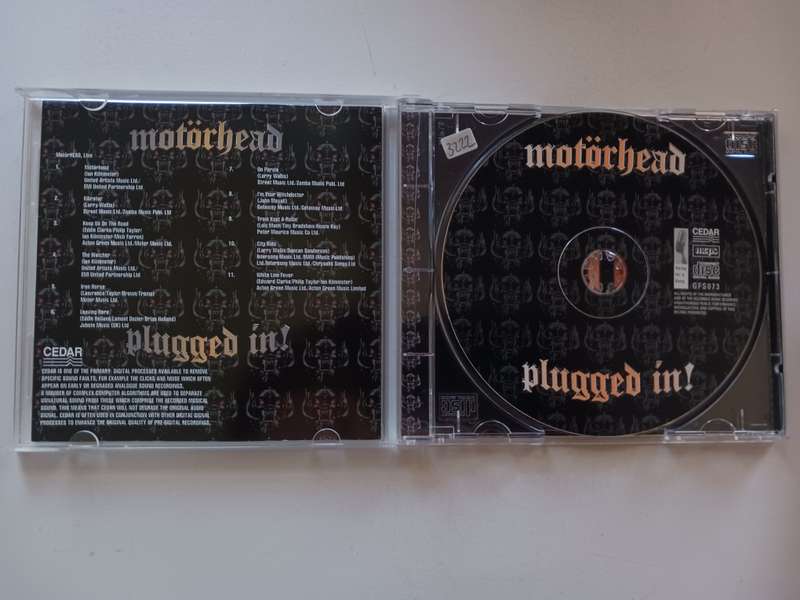 Motorhead - Plugged In  ( 1999 UK released CD )
