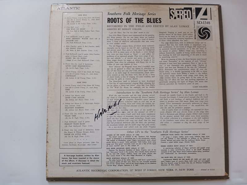 Various - Roots of the Blues ( Scares 1960 US pressed LP )