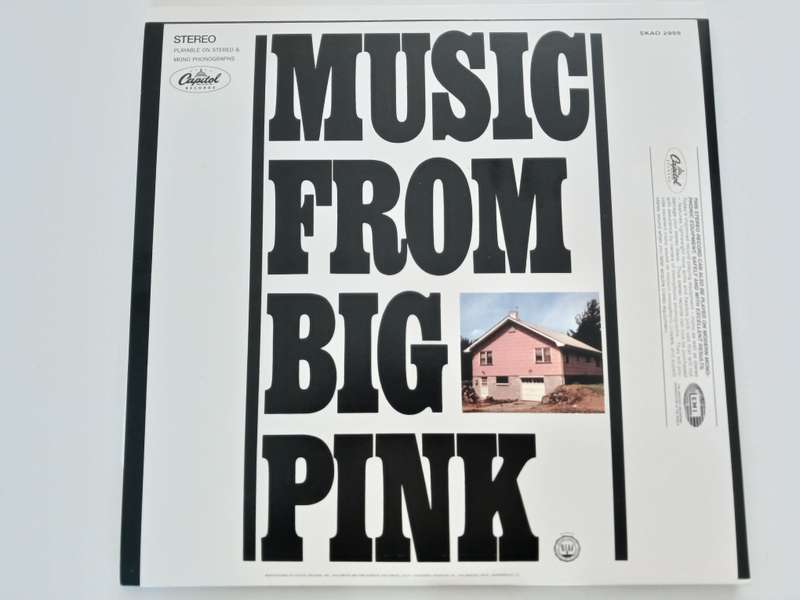 The Band - Music From The Big Pink  ( Limited Edition 2008 US released reissue,180g,gatefold LP )