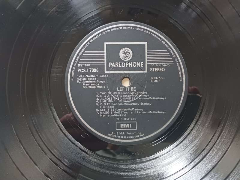 The Beatles - Let It Be ( 1970 SA released LP )