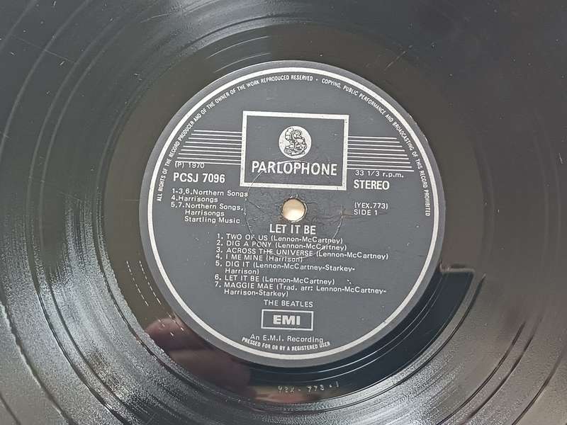 The Beatles - Let It Be ( 1970 SA released LP )