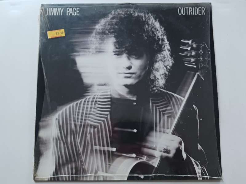 Jimmy Page ( lead guitarist for Led Zeppelin )  - Outrider ( 1988 UK released LP M- )