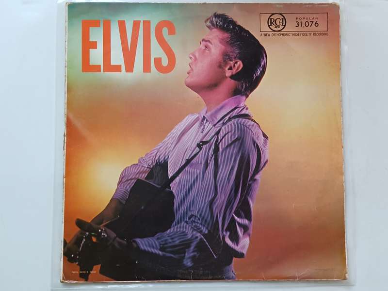 Elvis Presley - Elvis  ( Scare ,1956 SA released LP )