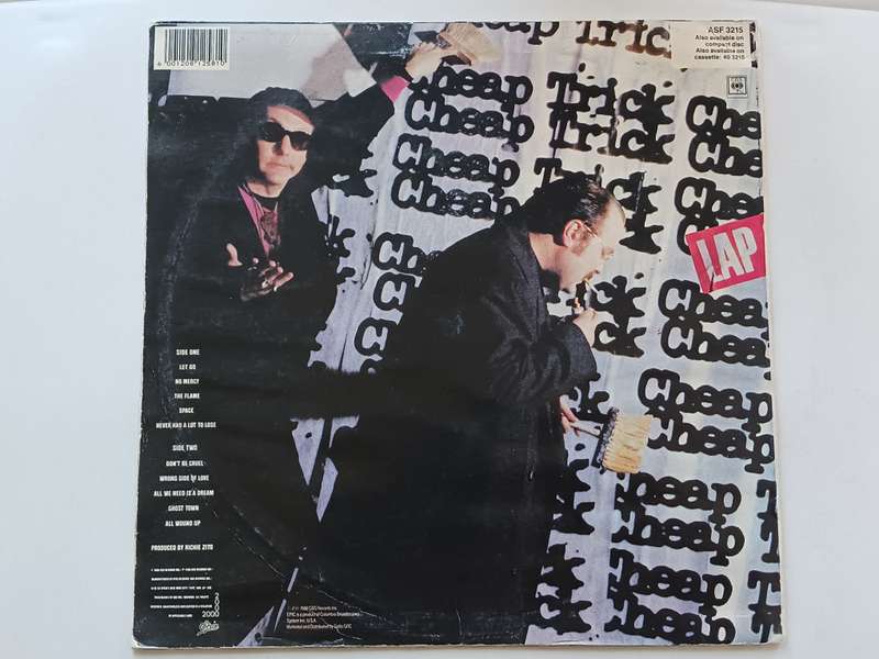 Cheap Trick - Lap of Luxury  ( Scarce 1988 SA released LP )