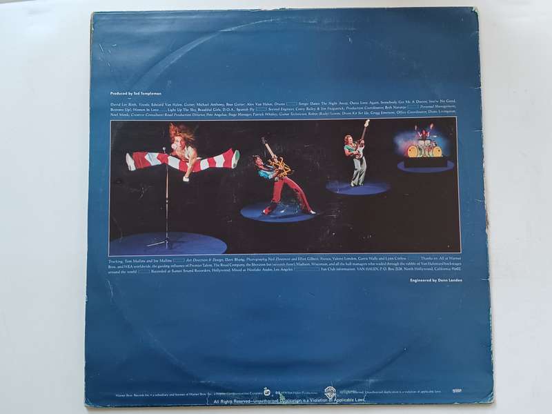 Van Hallen - Van Hallen 11  ( 1979 SA released LP )