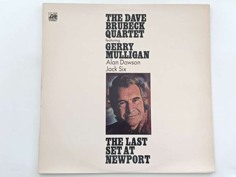 The Dave Brubeck Quartet - The Last Set At Newport ( Rare 1972 SA released LP  NM )