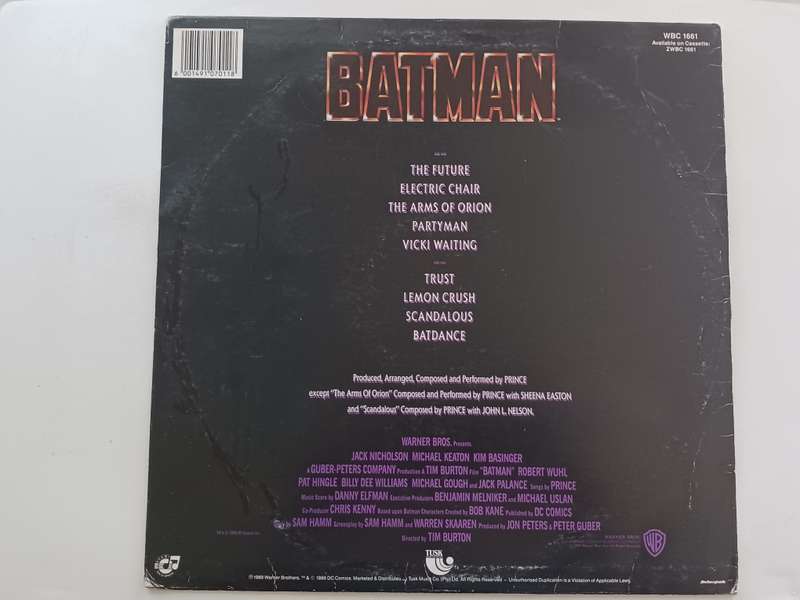 Prince - Batman ( Motion Picture Soundtrack )