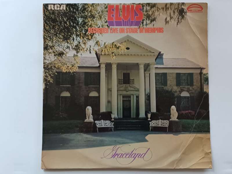 Elvis Presley  -  Recorded live on stage in Memphis  ( scarce 1974 SA released LP )