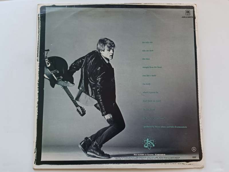 Bryan Adams - Cuts Like A knife  ( 1983 SA released LP )