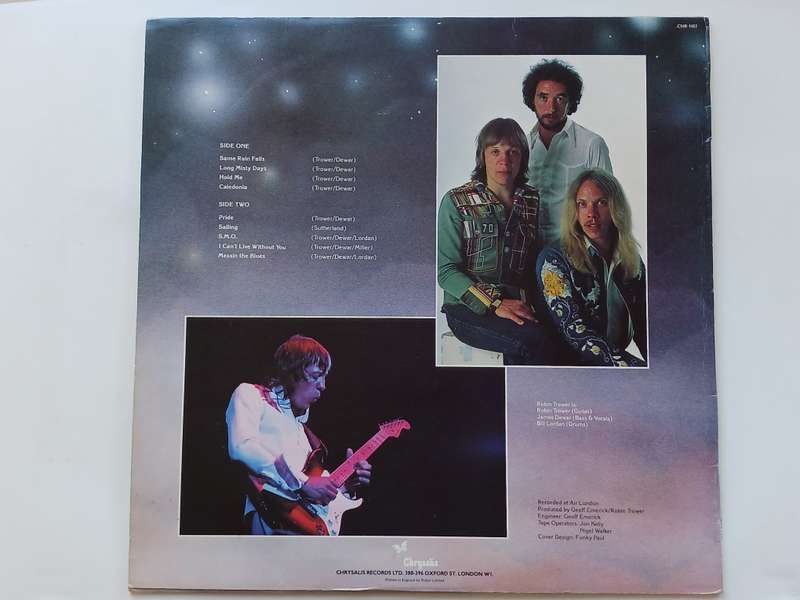 Robin Trower - Long Misty Days  ( 1976 UK released NM/M- LP )