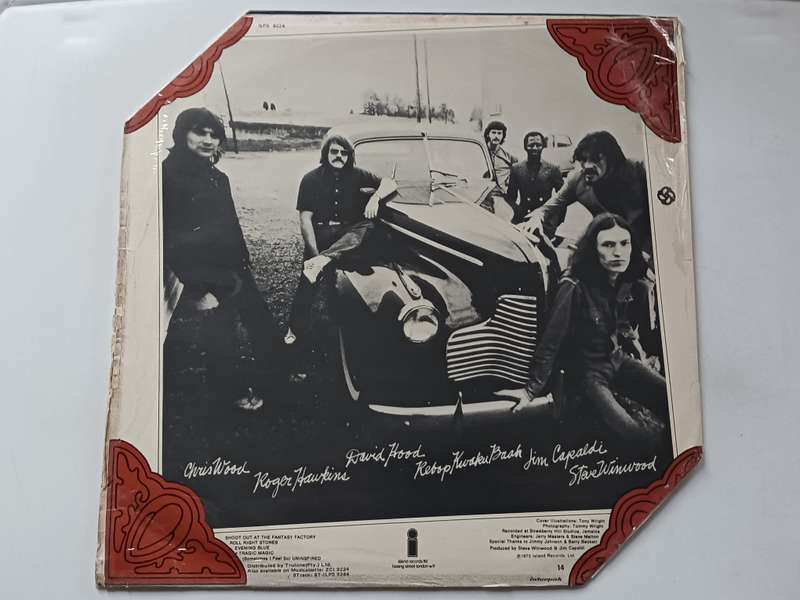 Traffic - Shoot out at the Fantasy Factory ( Rare 1973 SA released LP,sleeve Die-Cut,)