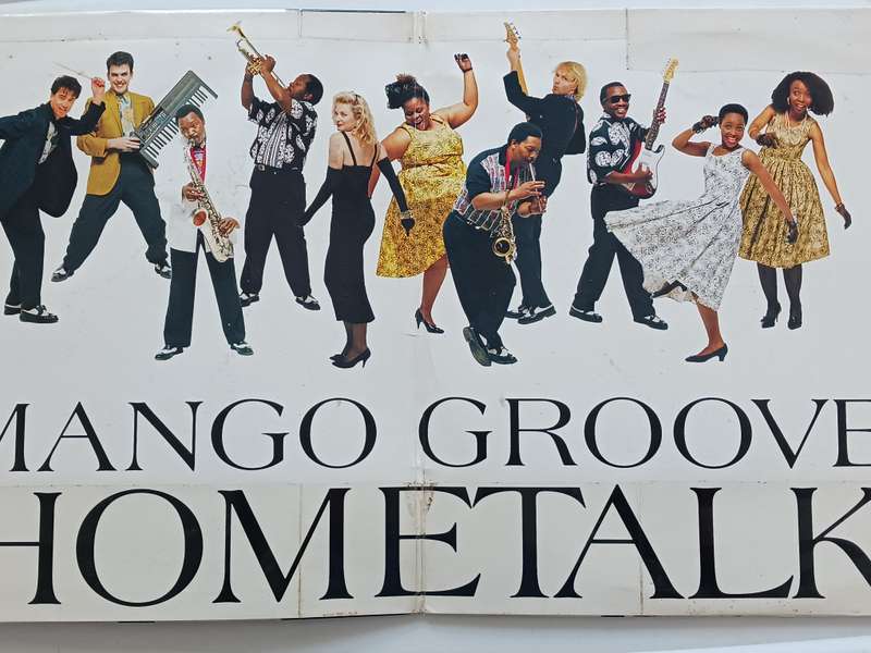 Mango Groove - Hometalk  ( Scarce 1990 SA released LP )