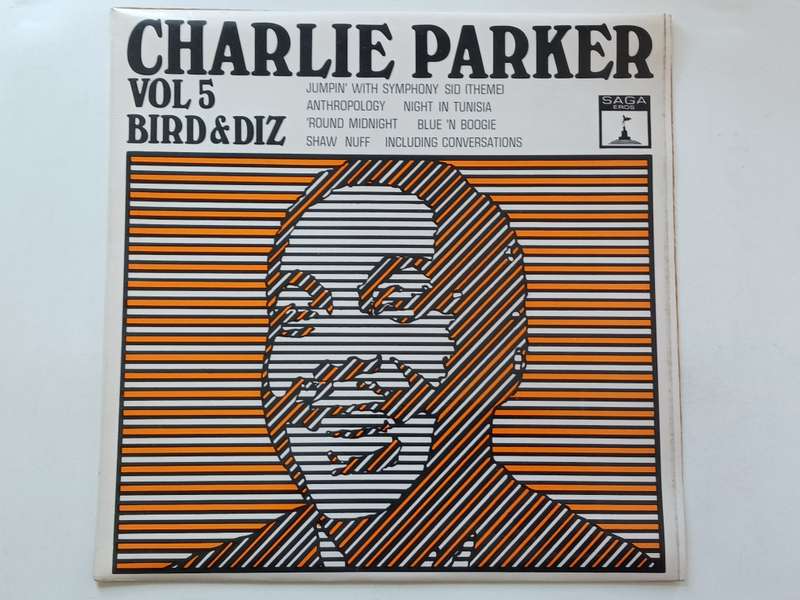 Charlie Parker - Vol. 5  / Bird and Diz  ( scarce 1968 UK released LP NM / M- )