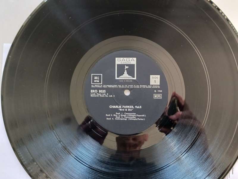 Charlie Parker - Vol. 5  / Bird and Diz  ( scarce 1968 UK released LP NM / M- )