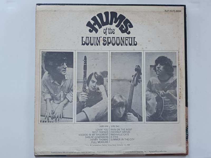 The Lovin' Spoonful - Hums Of The Lovin' Spoonful. ( Scarce 1966 US released LP )