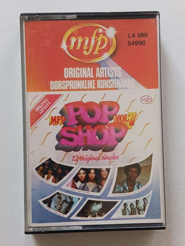 Various -  Pop Shop Vol. 7  ( Rare 1979 SA released Music cassette.)