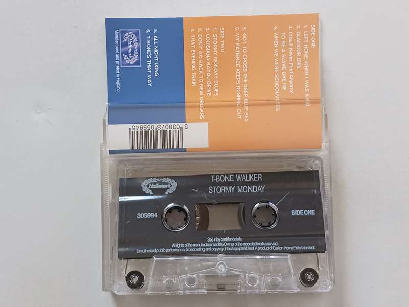 T-Bone Walker - Stormy Monday  ( 2000 UK released Music Cassette )