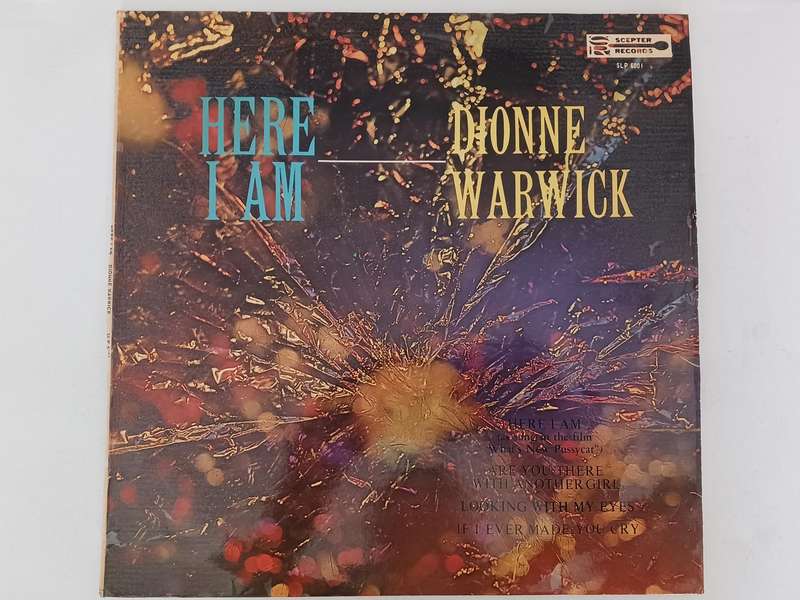 Dionne Warwick - Here I Am  ( Rare 1965 SA released LP )