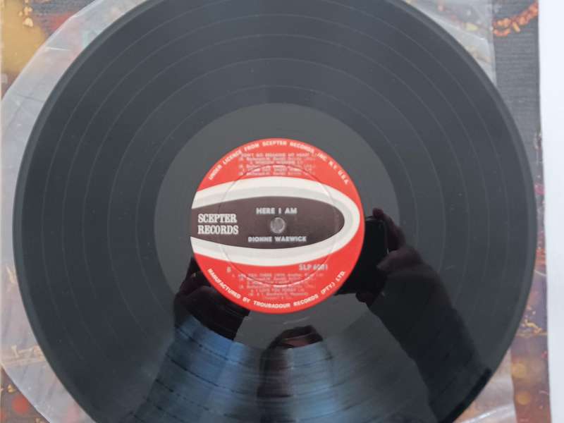 Dionne Warwick - Here I Am  ( Rare 1965 SA released LP )