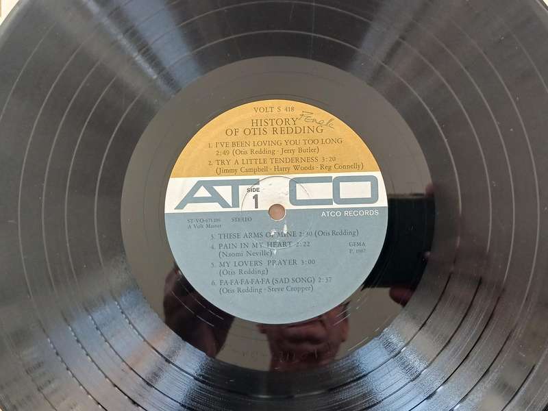 Otis Redding - History of Otis Redding  (  1967 German  released LP  )