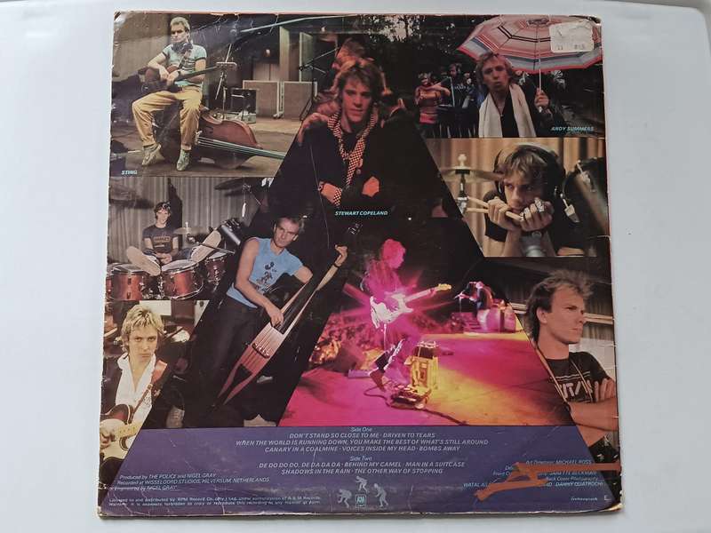 The Police - Zenyatta Mondatta  ( 1980 SA released LP  )