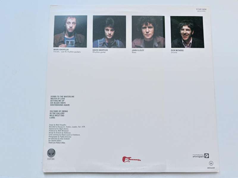 Dire Straits -  Dire Straits ( 1978 SA released LP NM / NM )