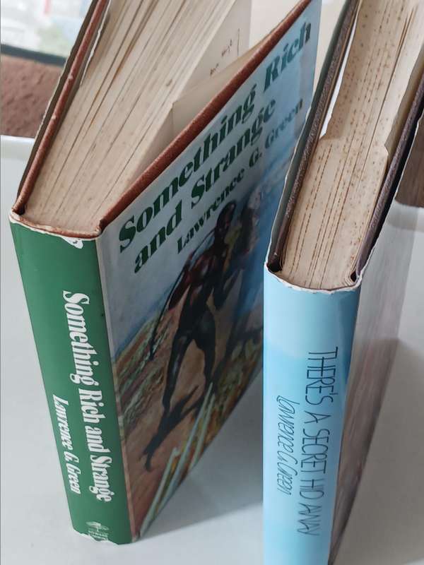 Two Lawrence Green Books, reprints both in excellent condition
