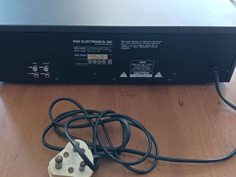 Nad stereo cassette Deck 6325  ( in a like new condition. )
