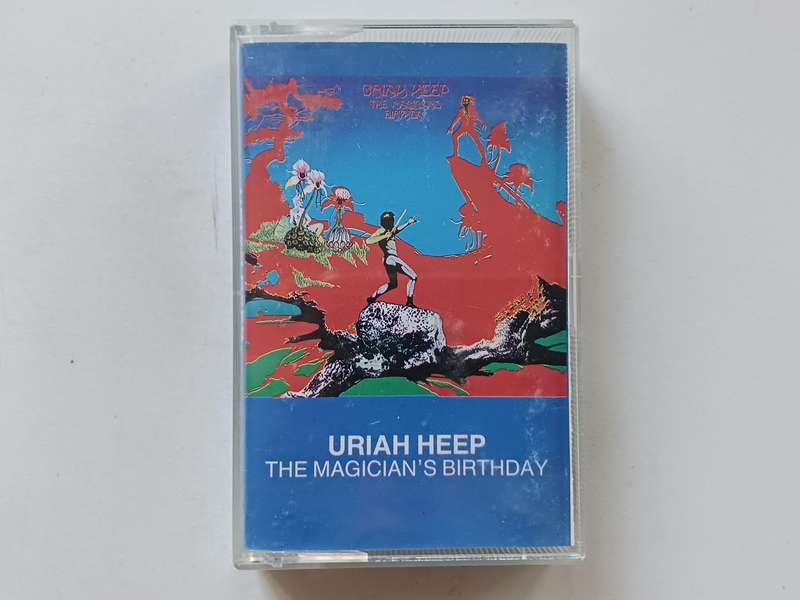 Uriah Heep - The Magician's Birthday  ( Rare 1990 SA released Music Cassette NM.)