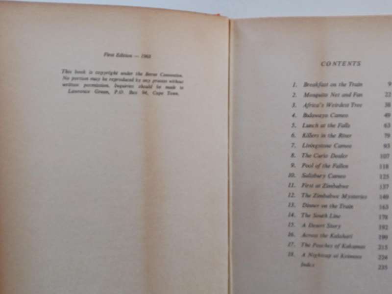 Two Lawrence Green Books,both 1st Editions,in a good  condition