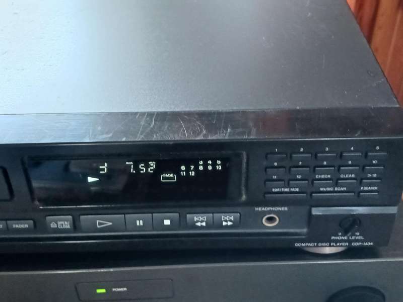 Sony CD Player CDP M34