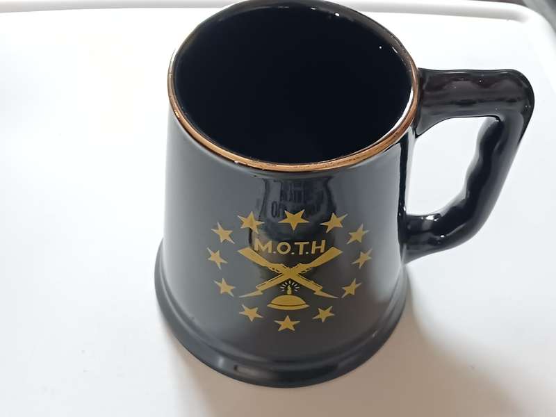 Moths Beer Mug- in good condition