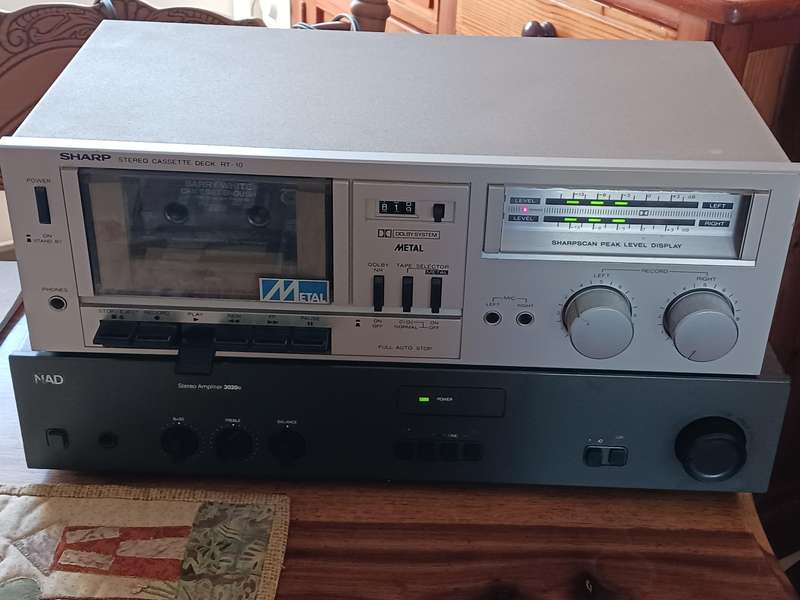 Sharp Stereo Cassette Deck RT 10