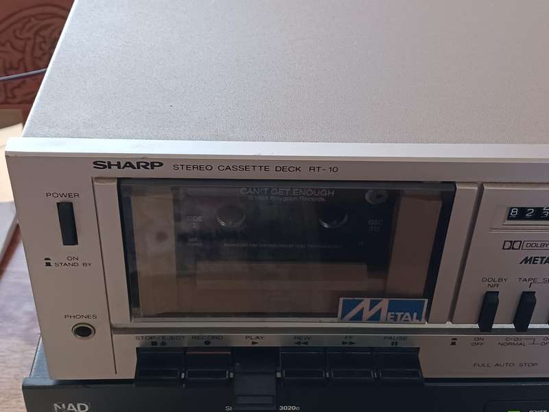 Sharp Stereo Cassette Deck RT 10