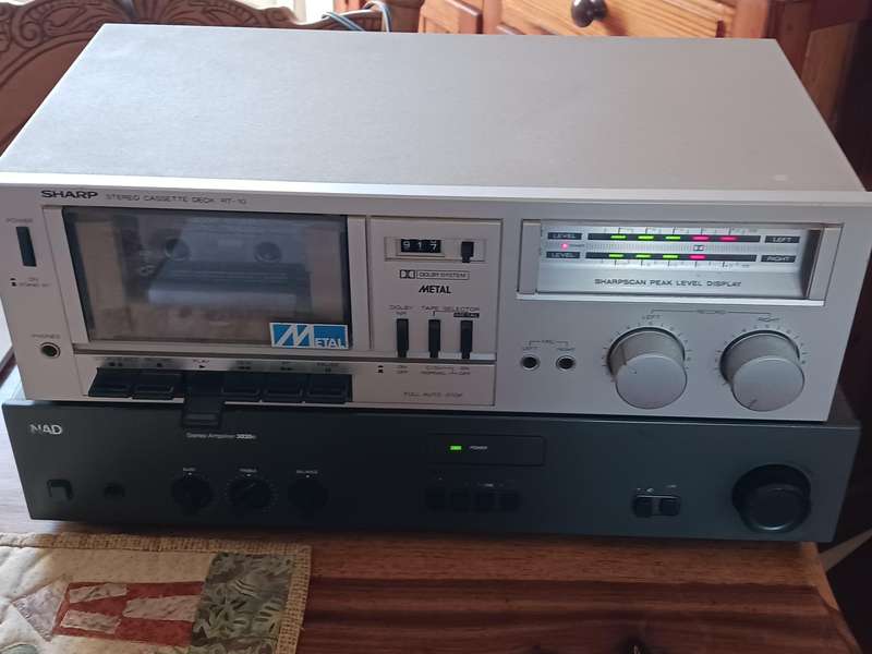 Sharp Stereo Cassette Deck RT 10