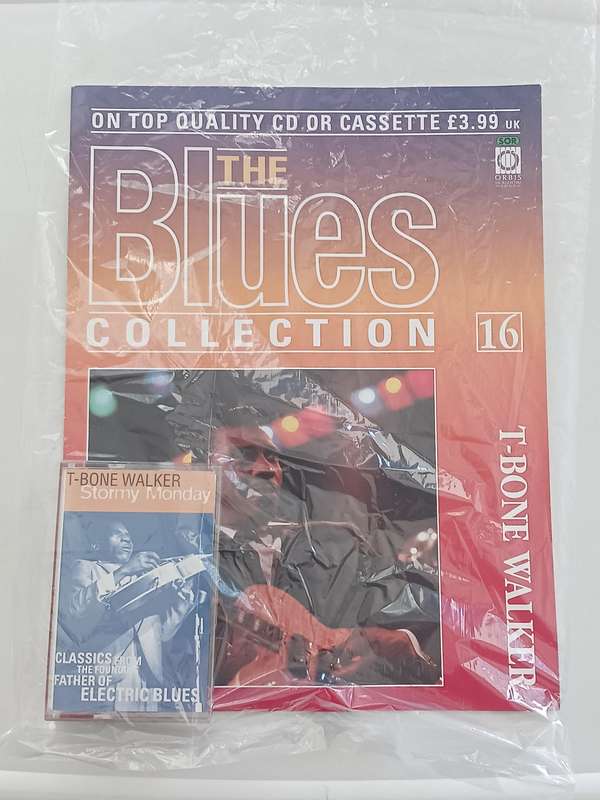 T - Bone Walker - The Blues Collection No. 16  ( Book and Cassette,package has been opened. )