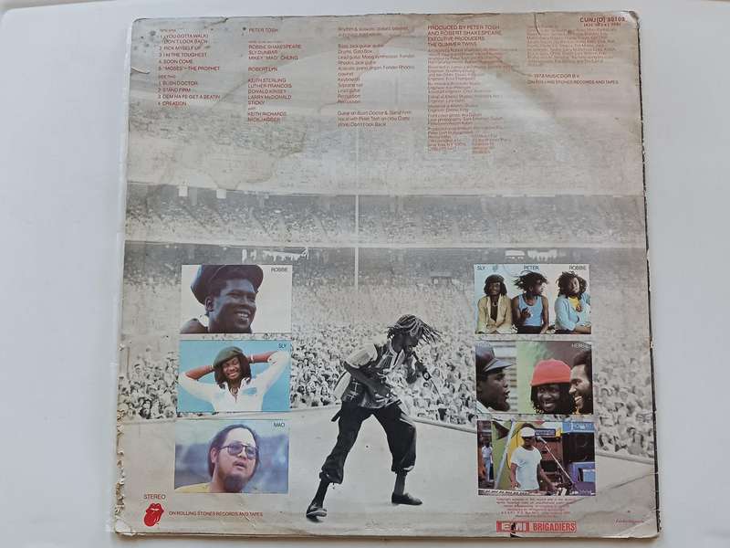 Peter Tosh - Bush Doctor  ( Scarce 1978 SA released LP )
