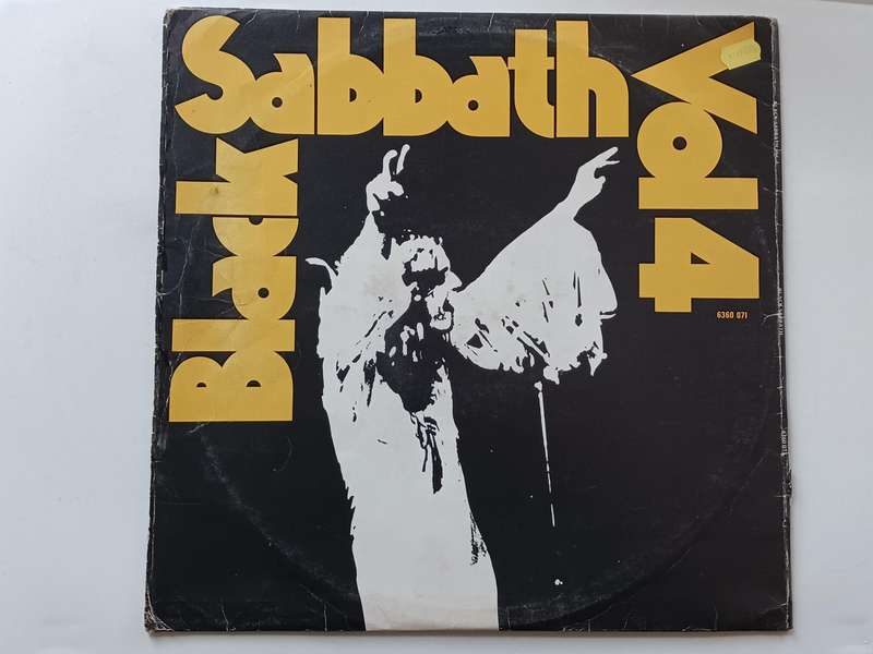 Black Sabbath - Black Sabbath Vol 4  ( 1972  SA released LP,Blue Label )