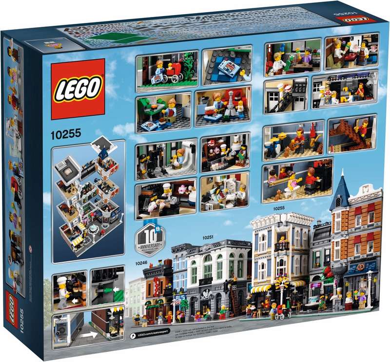 New LEGO Creator Expert Assembly Square Modular Building - New in Sealed Box - Discontinued (10255)