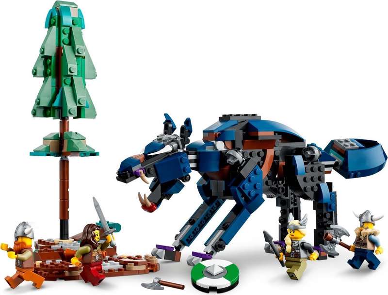 New LEGO Creator Viking Ship and the Midgard Serpent - Discontinued (31132)