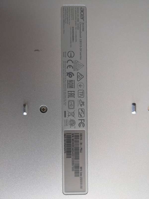 Acer Chromebook 315
