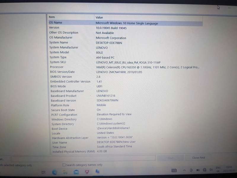 Lenovo Yoga 310