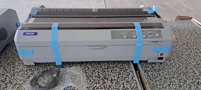 EPSON FX2190 DOT MATRIX PRINTER WITH EXTRA CARTRIDGE AND RIBBONS