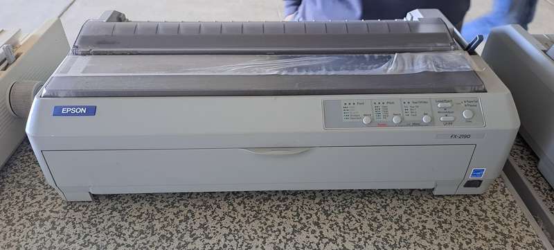 2 x EPSON FX2190 DOT MATRIX PRINTER