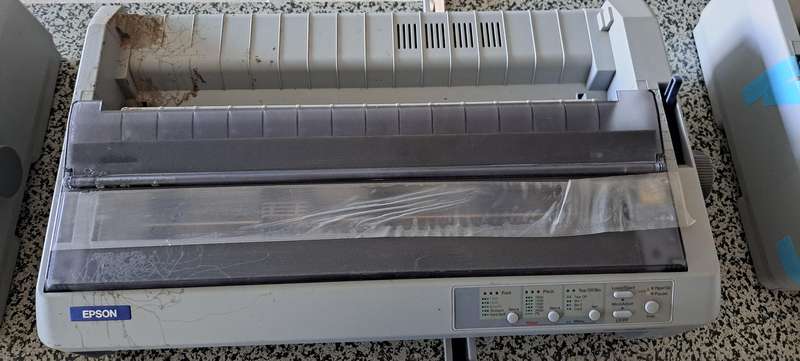 2 x EPSON FX2190 DOT MATRIX PRINTER