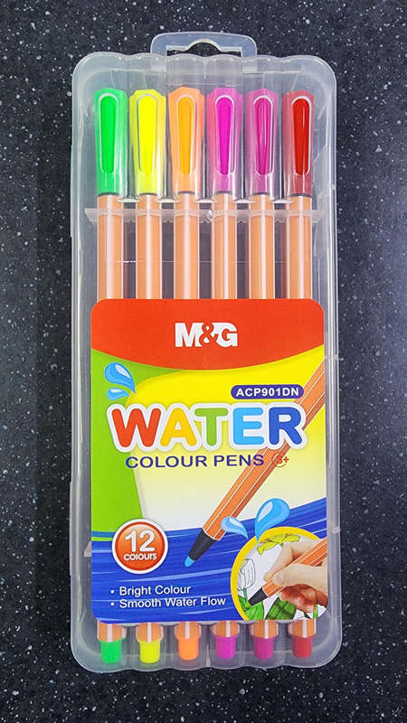 Water color Pens 12 colors M&G