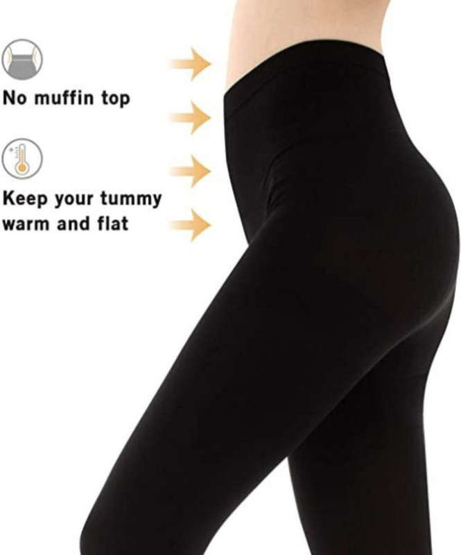 Legging women legging warm legging tights with foot high waist