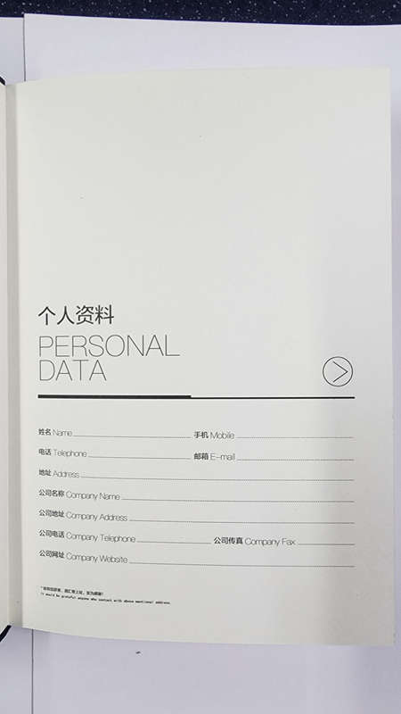 Notebook premium quality Notebook 80 page A5 Business office school notebook
