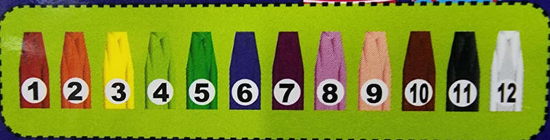 Oil Pastel 12 colors premium quality M&G